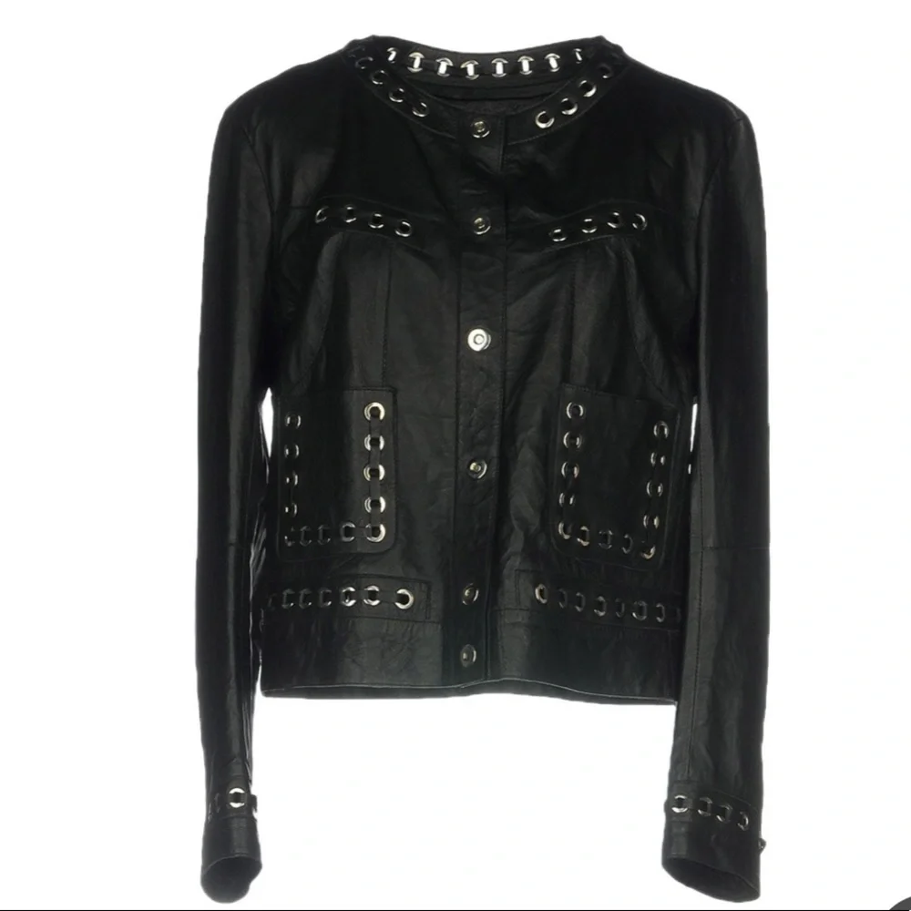 Sylvie Schimmel Datcha Leather Jacket - Picture 3 of 7